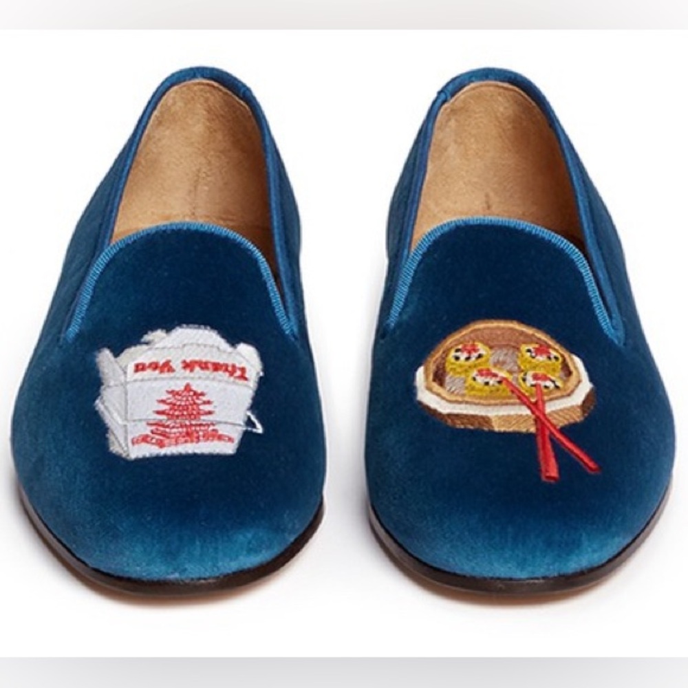 Stubbs & Wootton Velvet Women’s Slippers Size 8.5